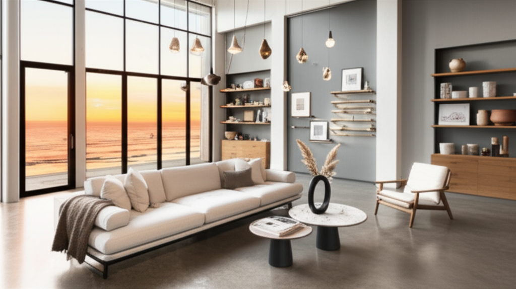 Modern interior store